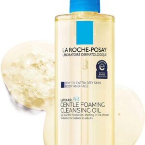 La Roche-Posay Toleriane Purifying Foaming Facial Cleanser with Niacinamide | Oil free face wash for sensitive skin with niacinamide and ceramides. Pore cleanser that won’t dry out skin and is soap free.