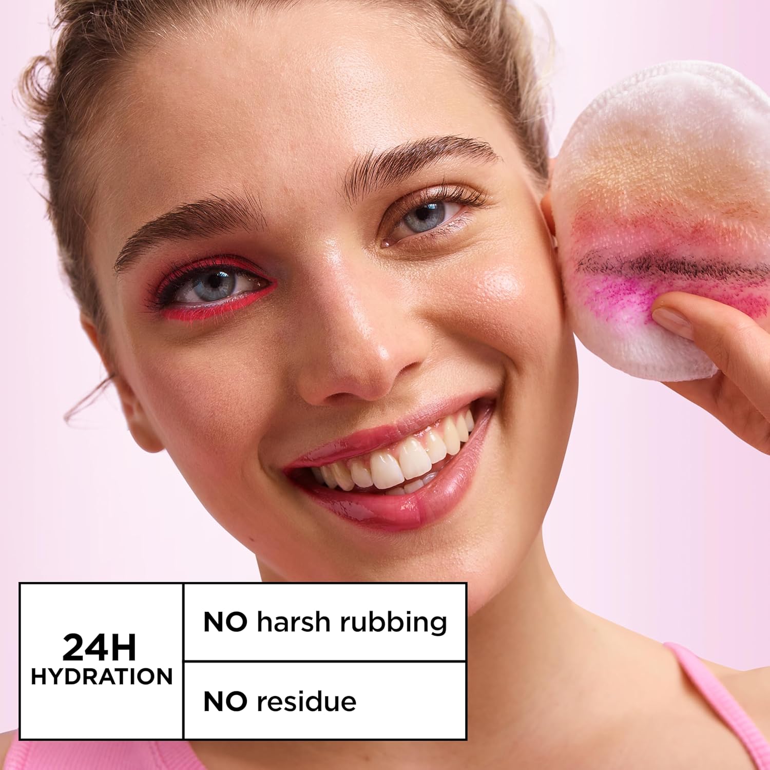 Garnier Micellar Water, Hydrating Facial Cleanser & Makeup Remover, Suitable for Sensitive Skin, Vegan, Cruelty Free, 13.5 Fl Oz (400mL), 2 Count - Image 3