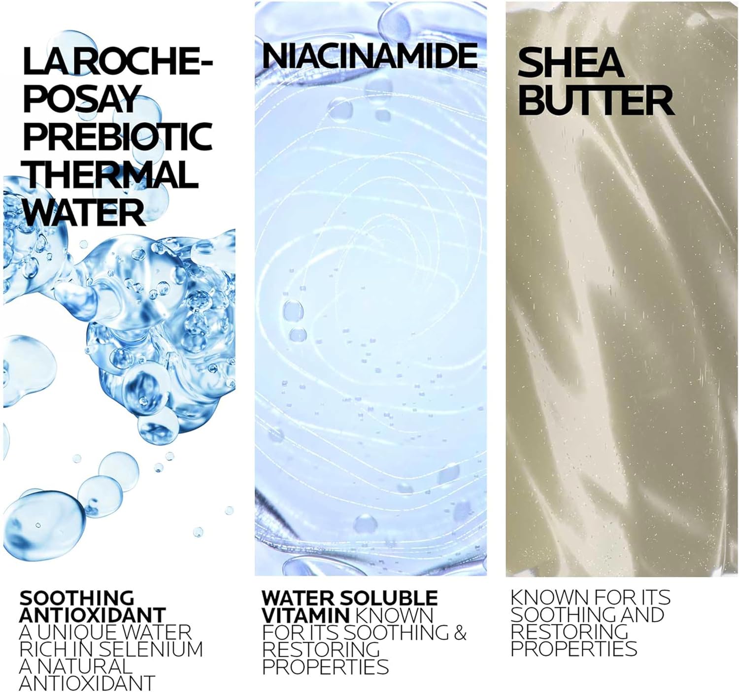 La Roche-Posay Lipikar AP+ Gentle Foaming Cleansing Oil, with Shea Butter | Gentle oil based face & body wash with niacinamide, fragrance free, soap free and provides long lasting hydration - Image 3