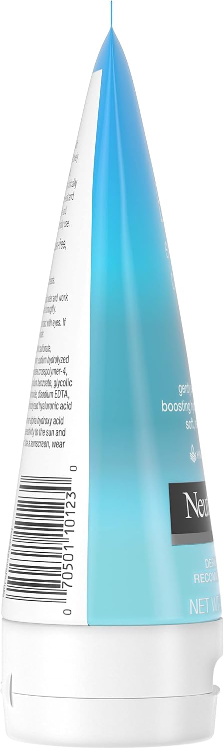 Neutrogena Hydro Boost Exfoliating Facial Cleanser Scrub, 5 oz, 3 Pack | Hyaluronic Acid, Clinically Proven to Increase Skin's Hydration Level, Non-Comedogenic, Oil- Soap- & Paraben-Free - Image 9