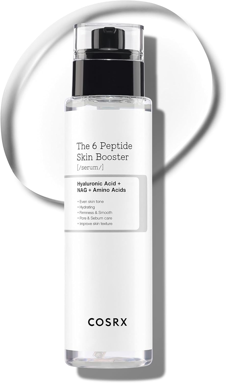 COSRX 6X Peptide Collagen Skin Booster Toner Serum for Dull Skin, 5.07 oz | Preps Skin with Copper Peptides, GHK-Cu for Uneven Skin Texture, Skin Renewal Boosting Facial Essence, Korean Skin Care