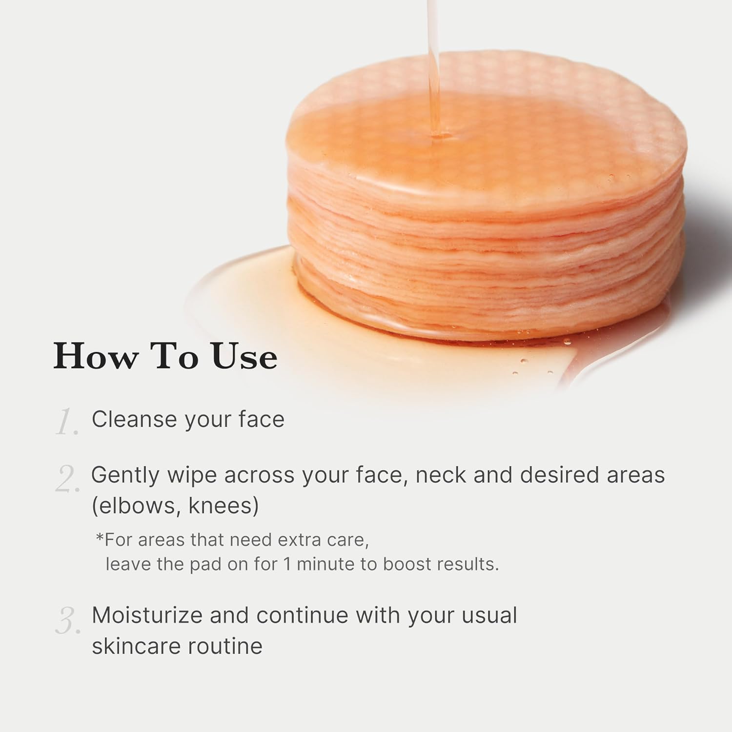 medicube Toner Pads Red Succinic Acid Panthenol Pad for Facial Peeling | Exfoliating Toner Pad for Breakout-Prone Skin - Niacinamide, AHA, BHA, and Panthenol, Non-Comedogenic, 70 Pads, 1 Pack - Image 5